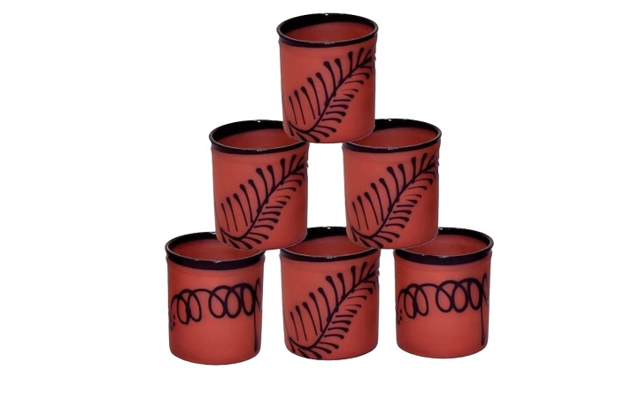 Pipe Jug Set Glazed